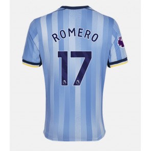 Tottenham Hotspur Cristian Romero #17 Udebanetrøje 2024-25 Kort ærmer